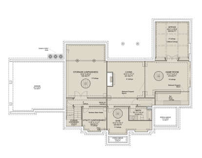 Basement  for House Plan #7112-00059