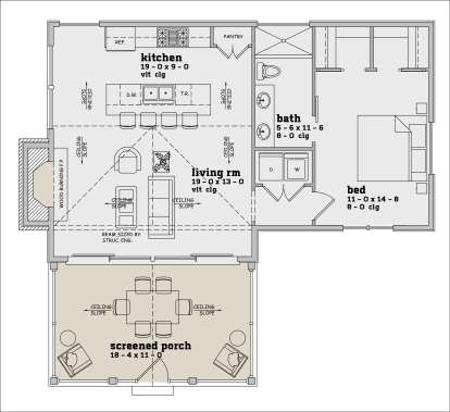 Main Floor  for House Plan #7174-00042