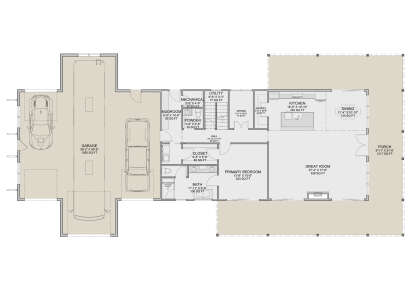 Main Floor  for House Plan #7112-00060