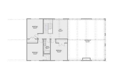 Second Floor for House Plan #7112-00060