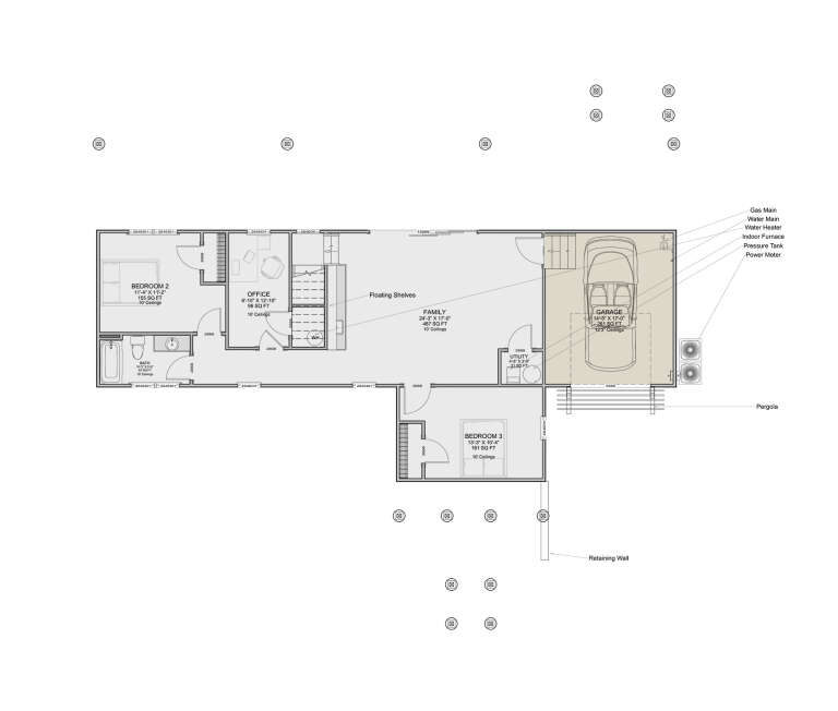 House Plan House Plan #35429 Drawing 1