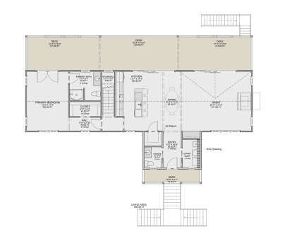 Main Floor for House Plan #7112-00062