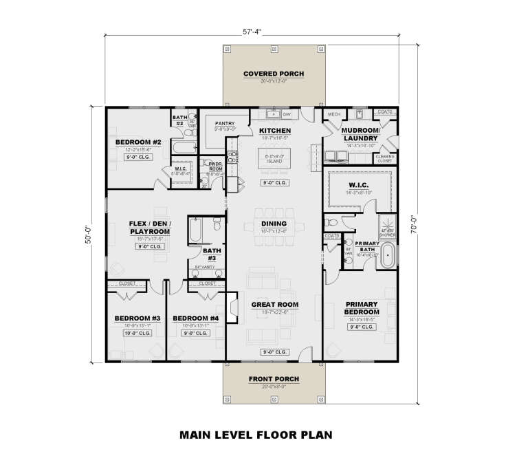 House Plan House Plan #35431 Drawing 1