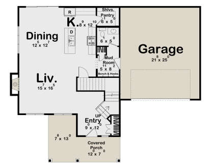 Main Floor  for House Plan #963-01267