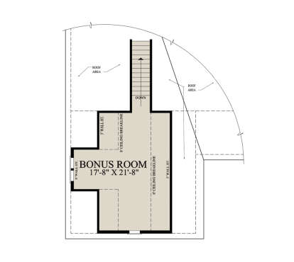Bonus Room for House Plan #7922-00261