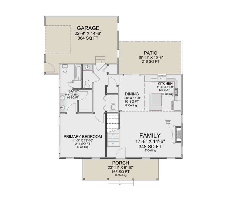 House Plan House Plan #35436 Drawing 1