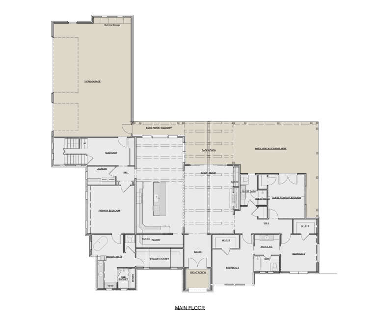 House Plan House Plan #35438 Drawing 1