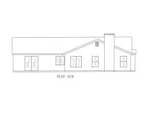 Ranch House Plan #286-00037 Elevation Photo