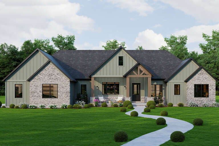 House Plan House Plan #35441 Front Elevation