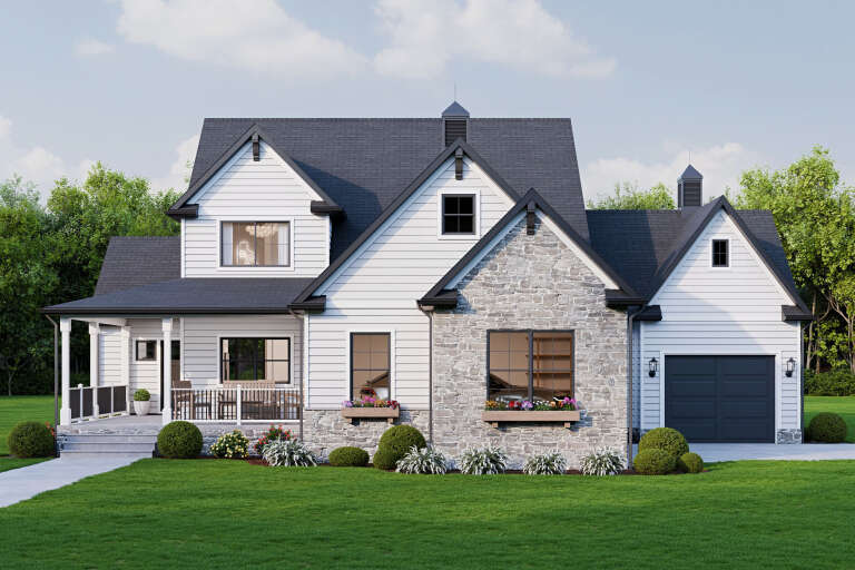 House Plan House Plan #35442 Front Elevation