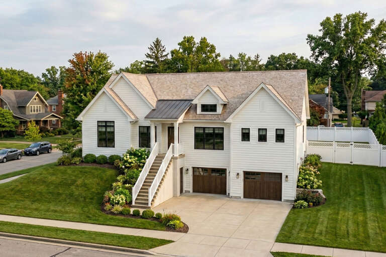 House Plan House Plan #35449 Angled Front Elevation