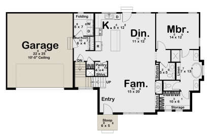 Main Floor  for House Plan #963-01269