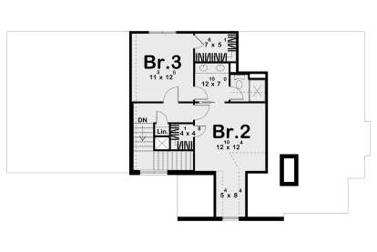 Second Floor for House Plan #963-01269