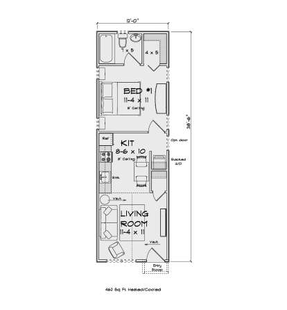 Main Floor  for House Plan #4848-00591