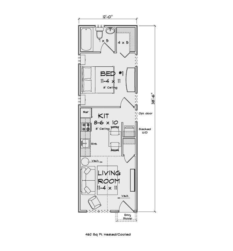 House Plan House Plan #35461 Drawing 1