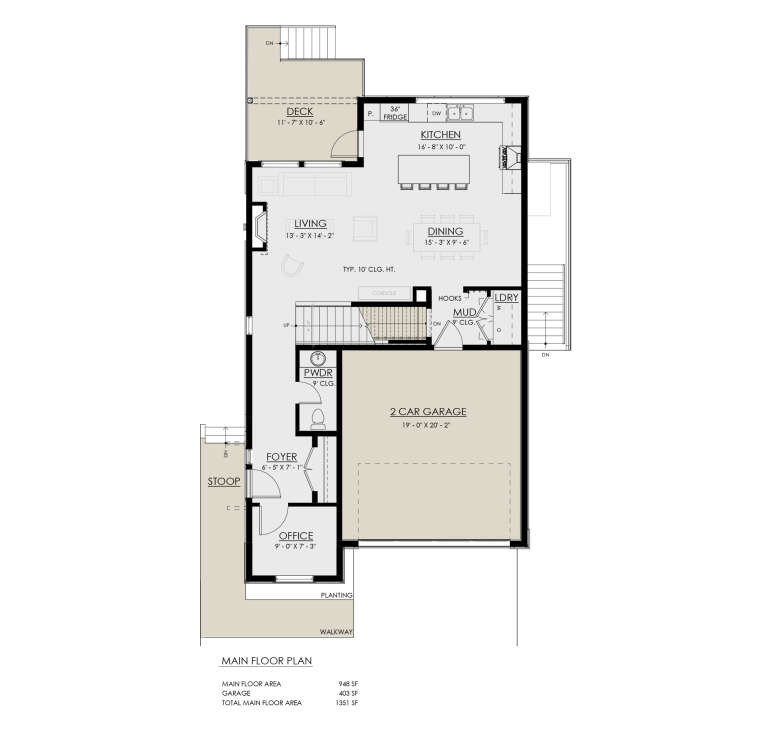 House Plan House Plan #35464 Drawing 1