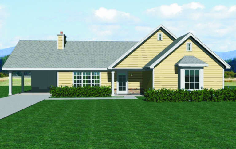 House Plan House Plan #3548 Front Elevation