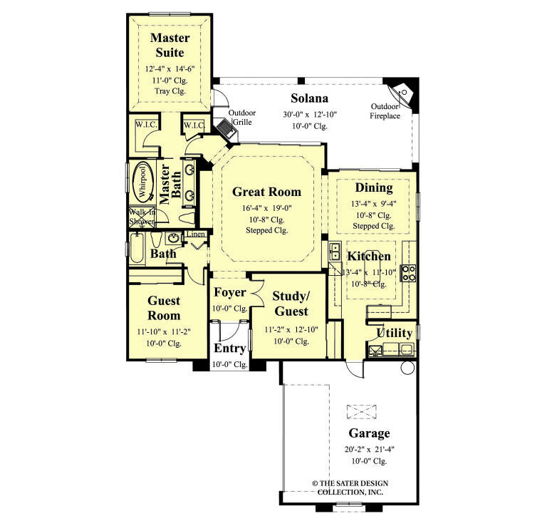 House Plan House Plan #35480 Drawing 1