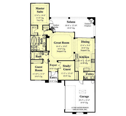 Main Floor for House Plan #8436-00137