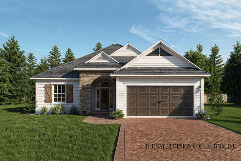 House Plan House Plan #35486 Front Elevation