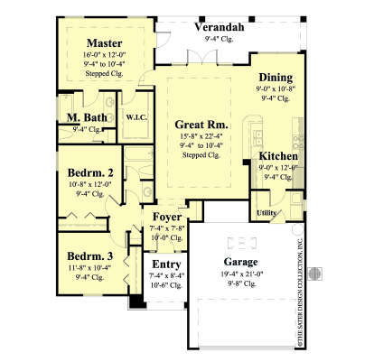 Main Floor  for House Plan #8436-00142