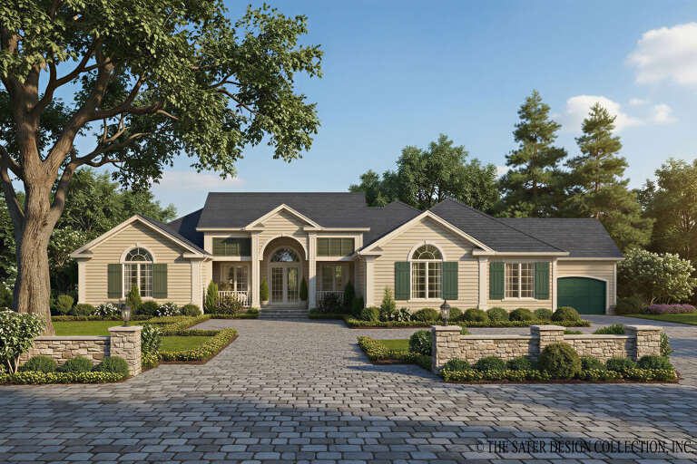 House Plan House Plan #35487 Front Elevation