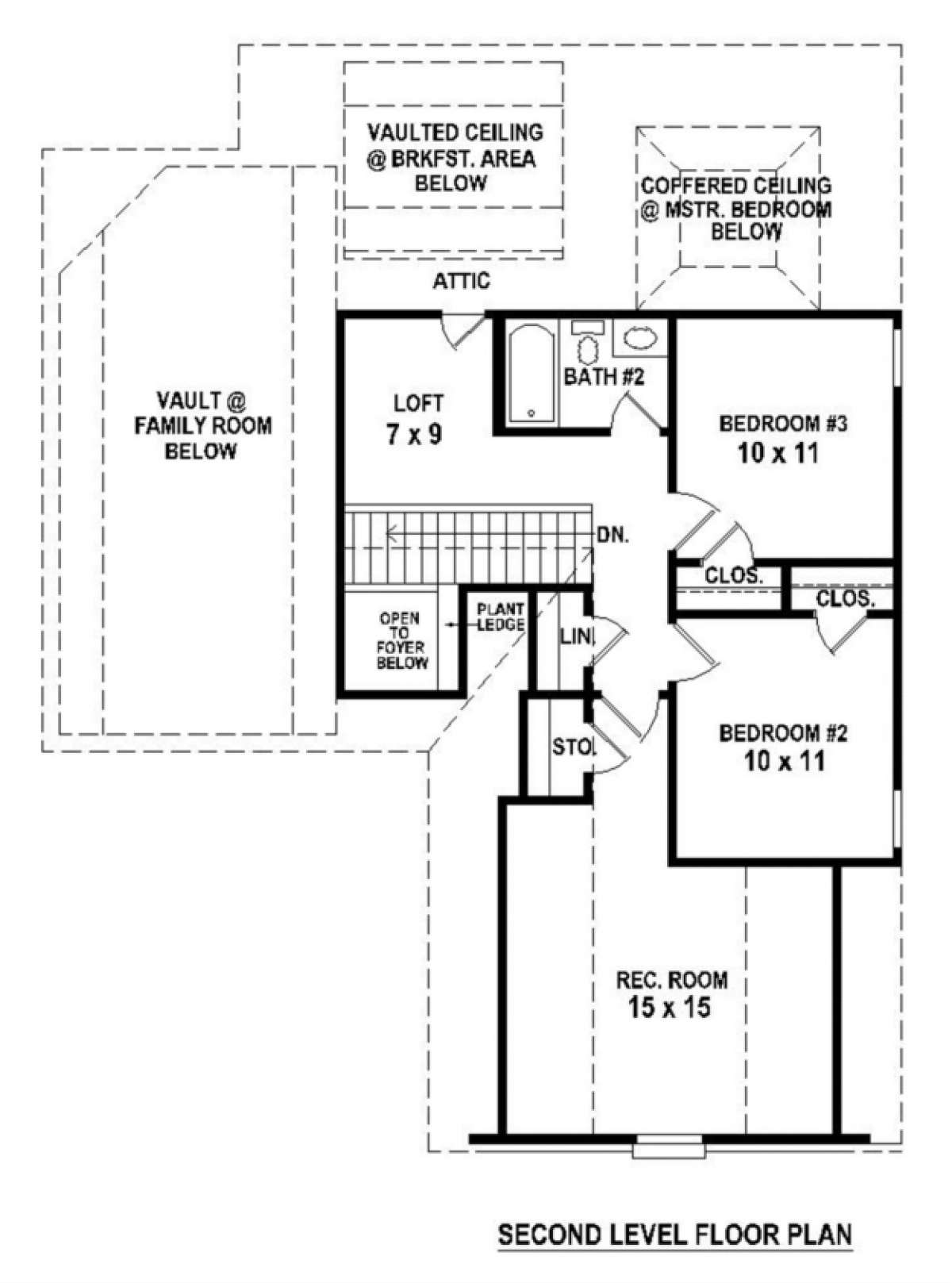 Floorplan 2 for House Plan #053-00470