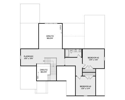 Second Floor for House Plan #957-00155