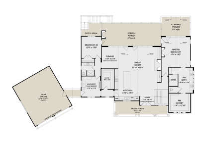 Main Floor  for House Plan #957-00156