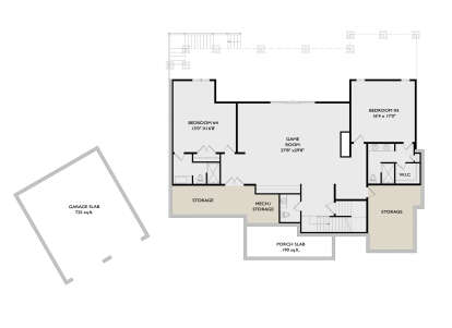 Basement for House Plan #957-00156