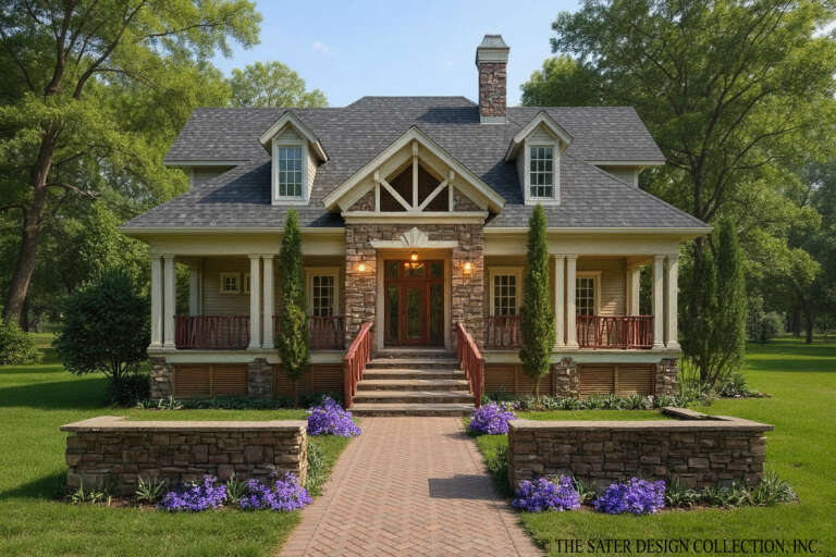 House Plan House Plan #35497 Front Elevation