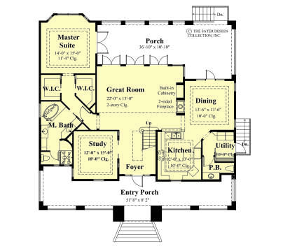 Main Floor  for House Plan #8436-00147