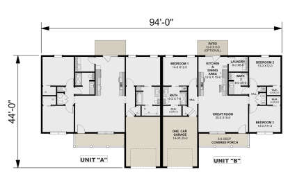 Main Floor  for House Plan #1776-00177