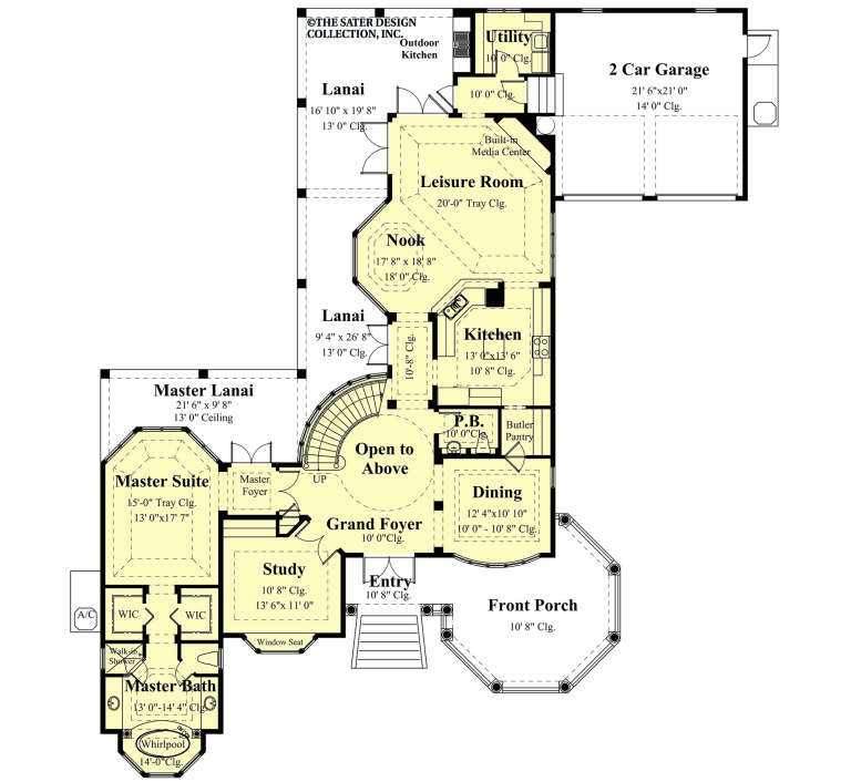 House Plan House Plan #35499 Drawing 1