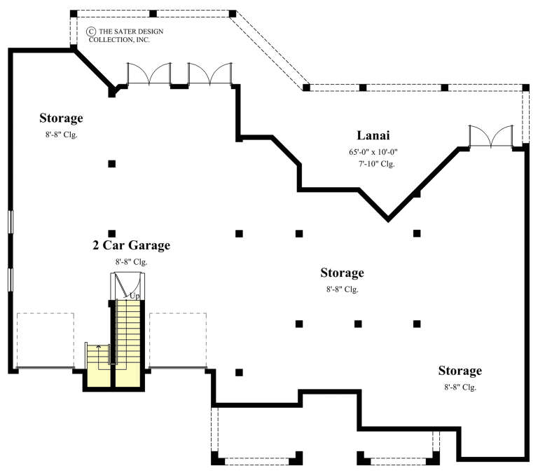 House Plan House Plan #35500 Drawing 1