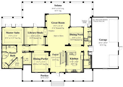Main Floor  for House Plan #8436-00151