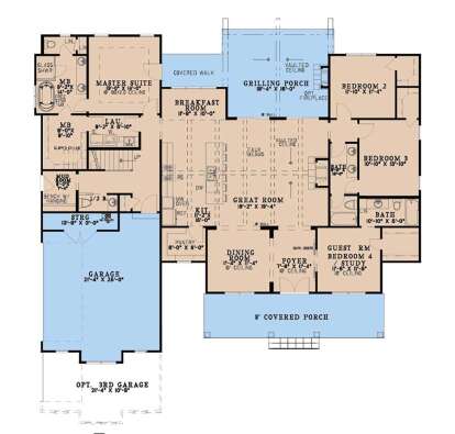 Main Floor  for House Plan #8318-00472