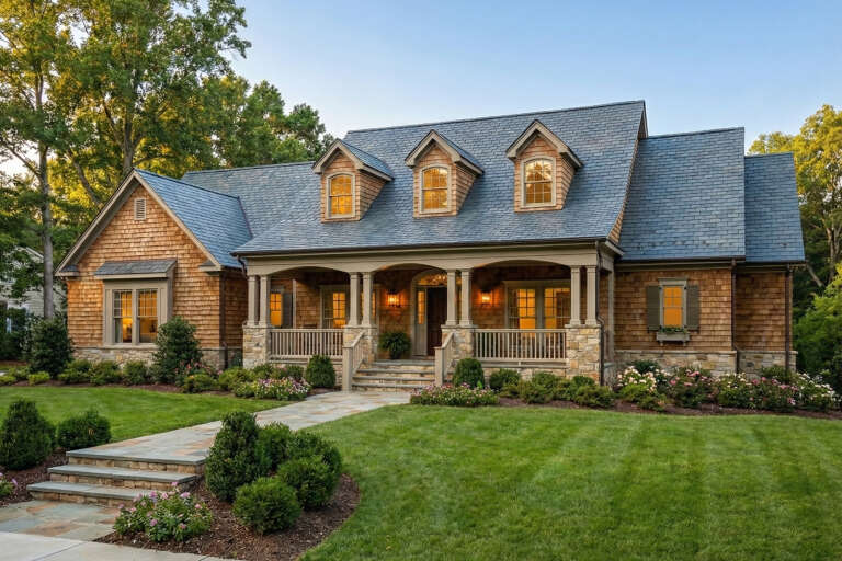 House Plan House Plan #35518 Angled Front Elevation