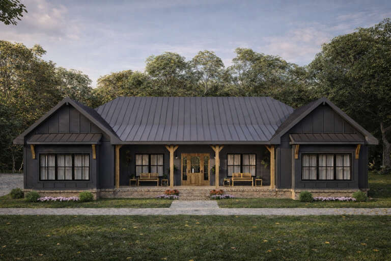 House Plan House Plan #35525 Front Elevation