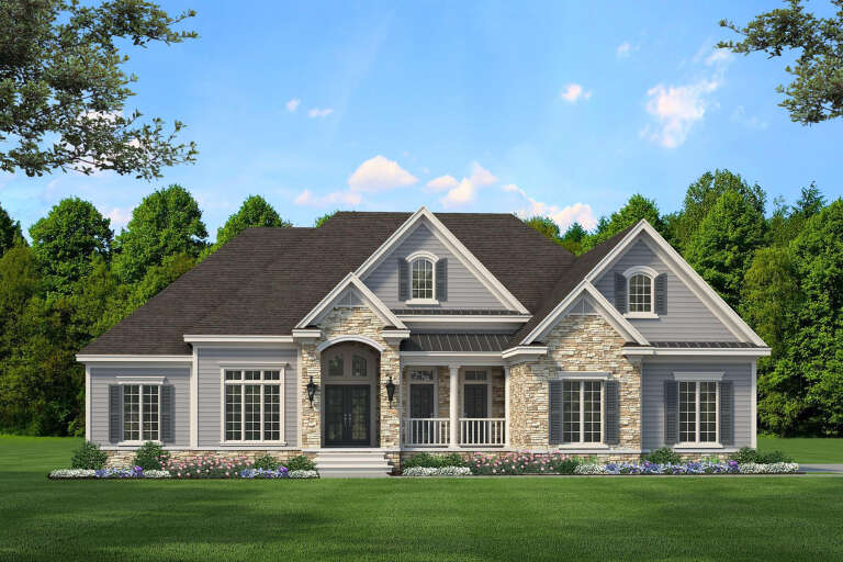 House Plan House Plan #35527 Front Elevation