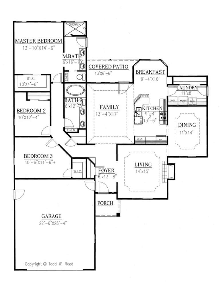 House Plan House Plan #3553 Drawing 1