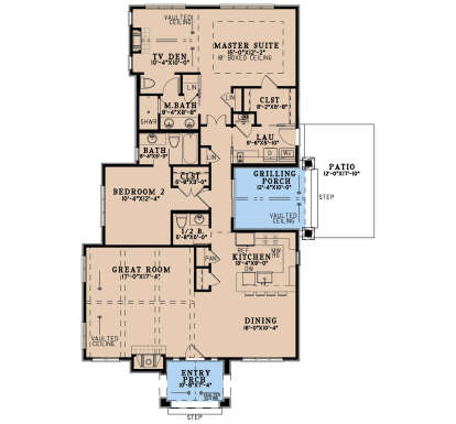 Main Floor  for House Plan #8318-00475