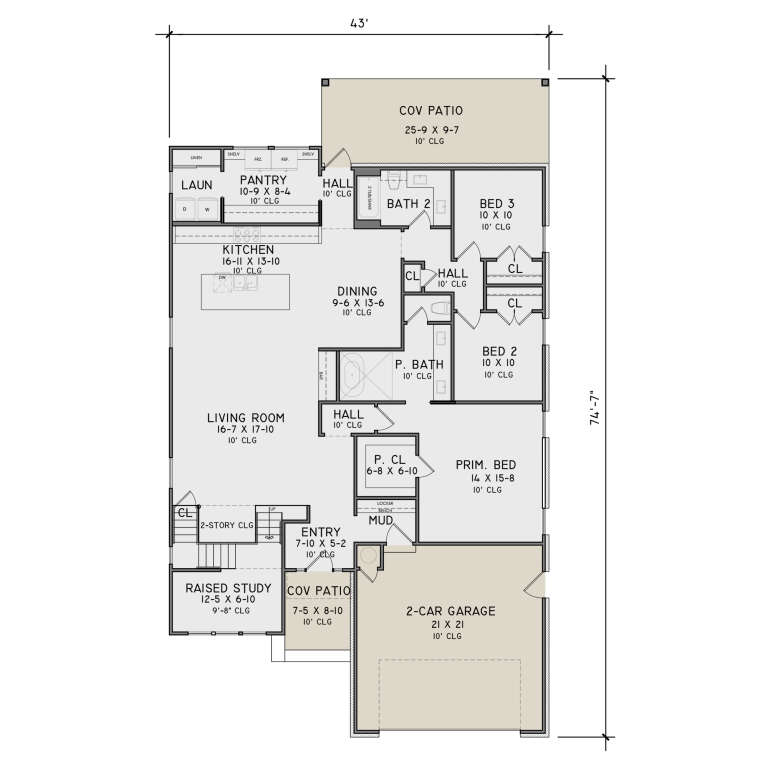 House Plan House Plan #35531 Drawing 1
