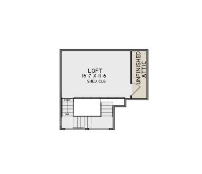 Loft for House Plan #9480-00016