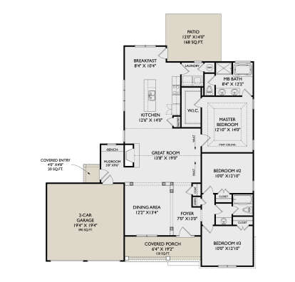 Main Floor  for House Plan #957-00157
