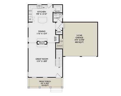 Main Floor for House Plan #957-00159