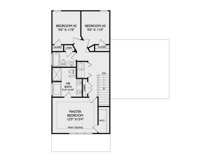 Second Floor for House Plan #957-00159