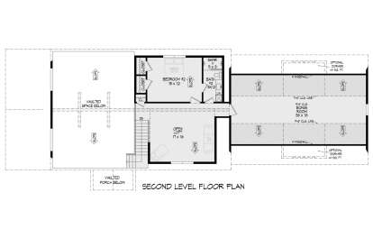 Second Floor for House Plan #940-01426