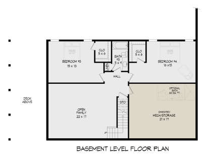 Basement  for House Plan #940-01426