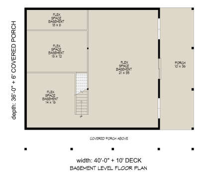 Basement  for House Plan #940-01427